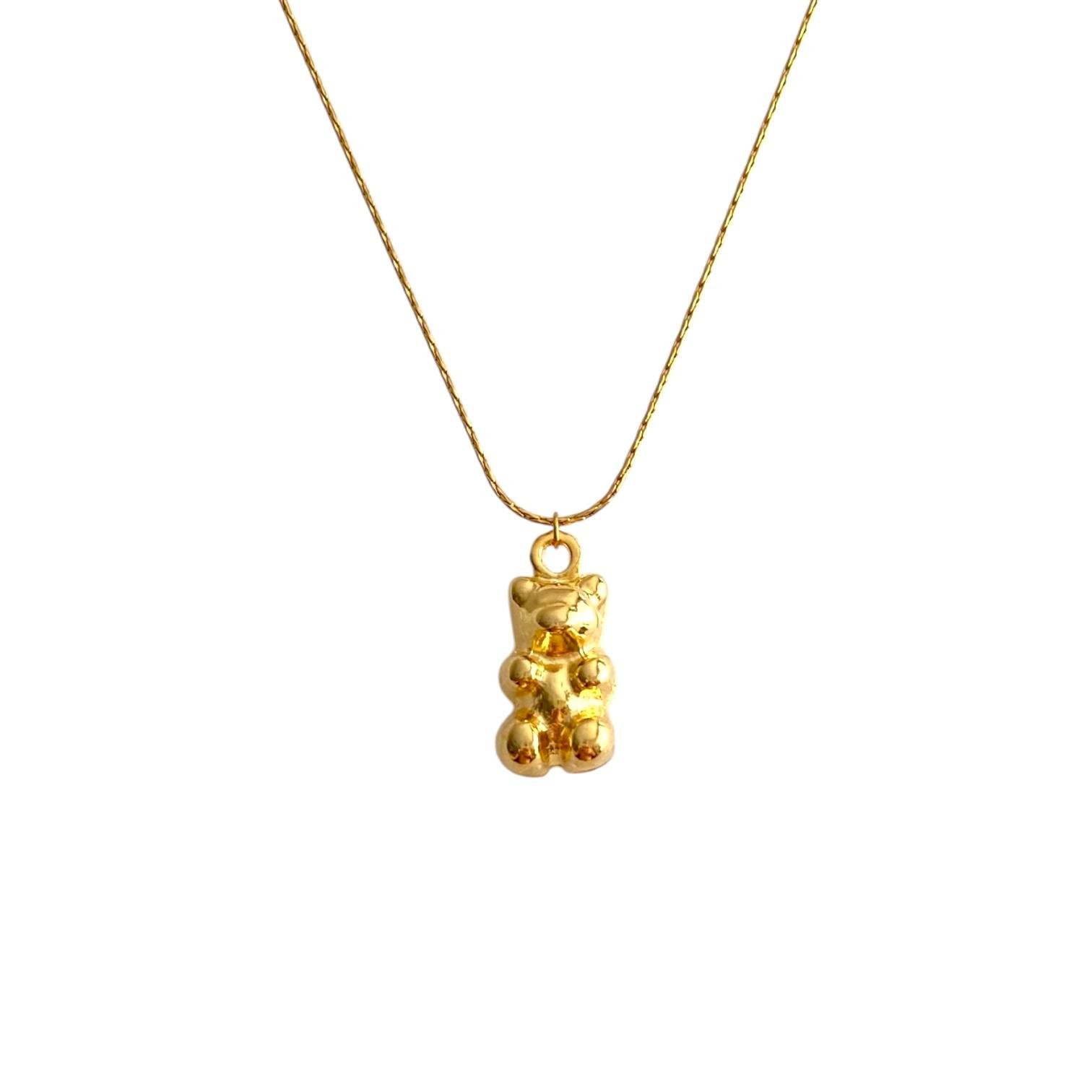 Çelik Jelly Bear Kolye