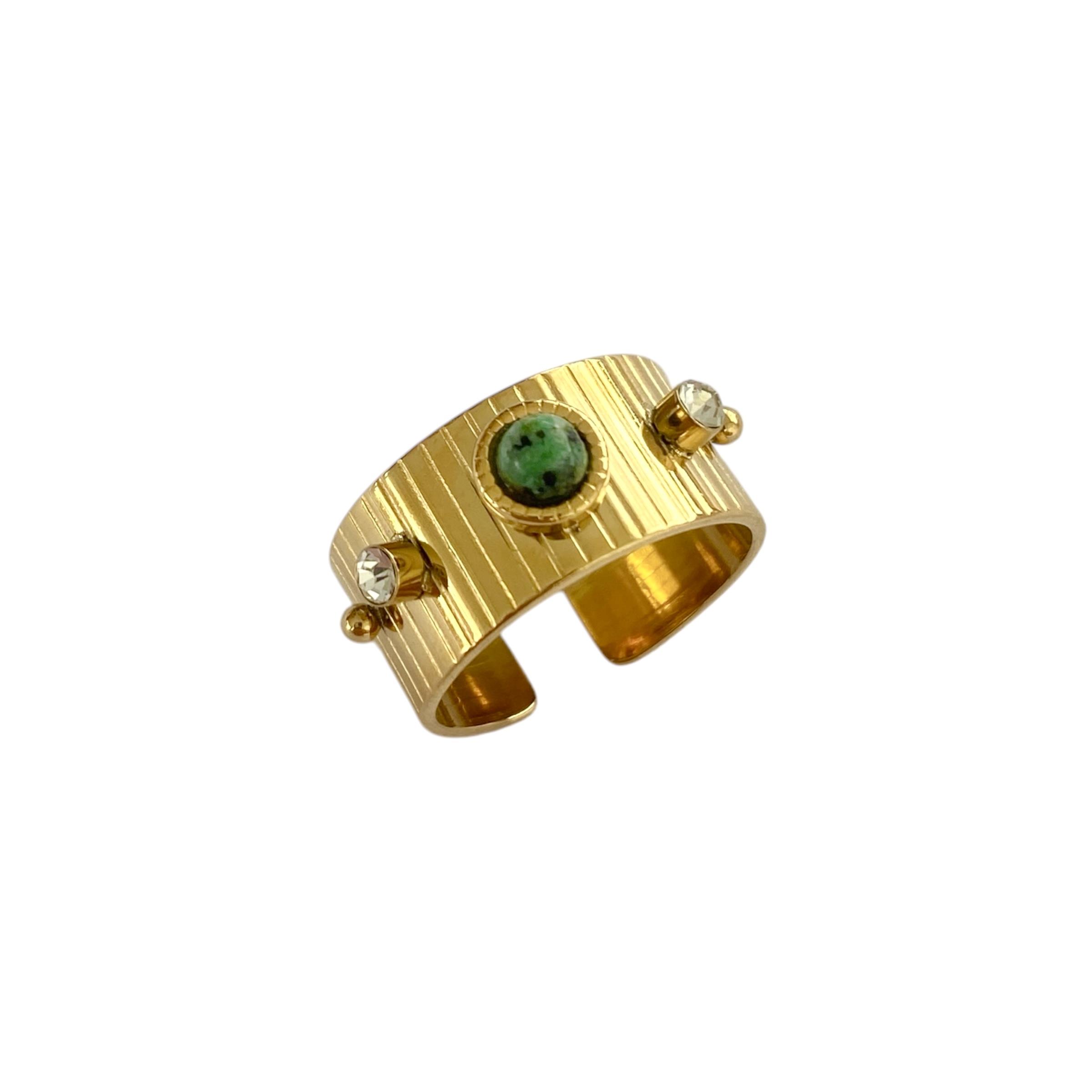 Çelik Midnight Yüzük