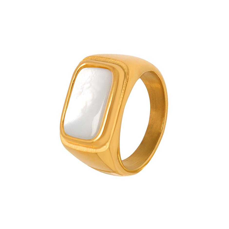 Çelik Nacre Yüzük