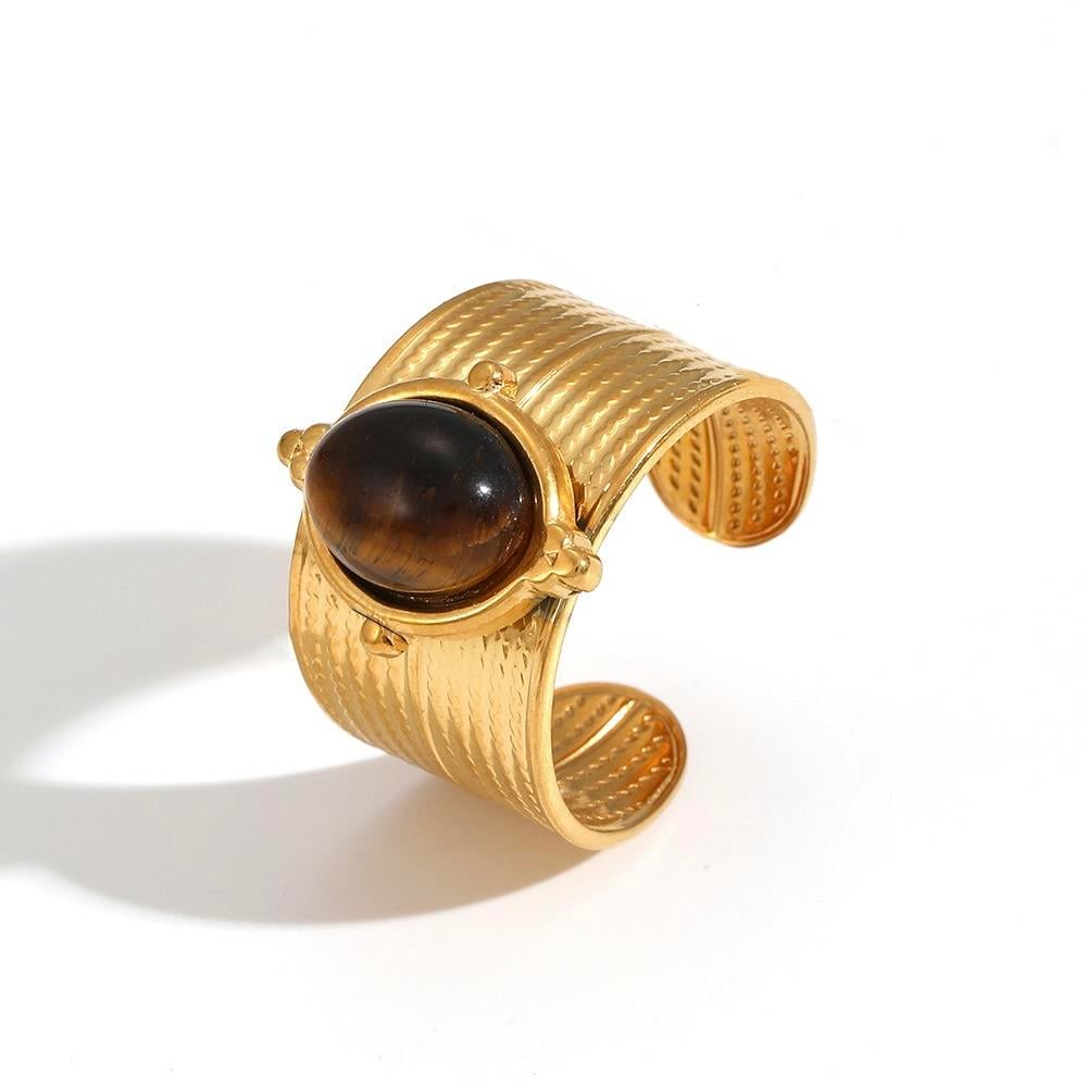 Çelik Ottavia Yüzük