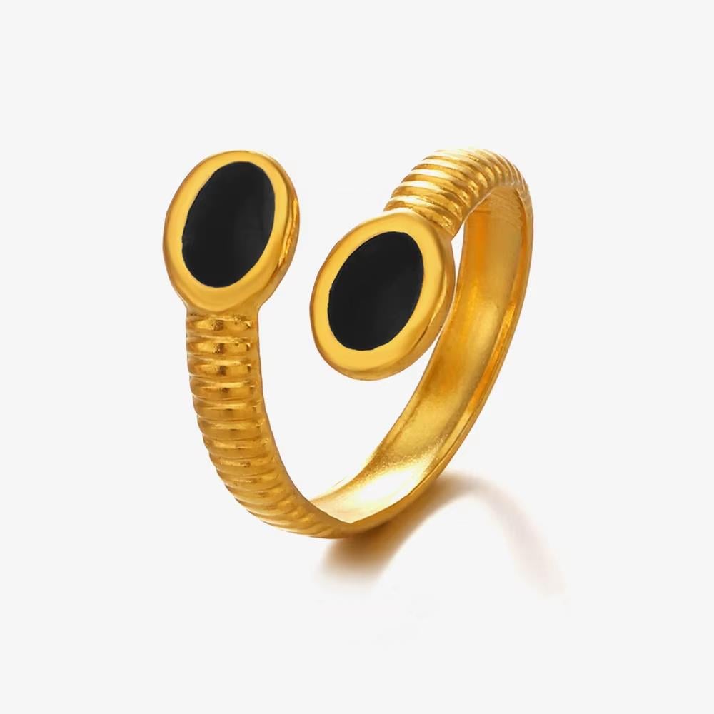 Çelik Retroverse Yüzük