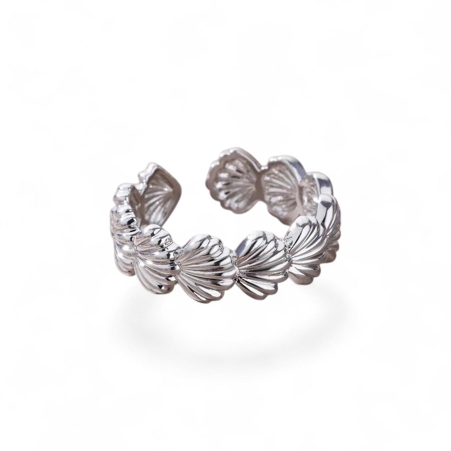 Çelik Shell Yüzük