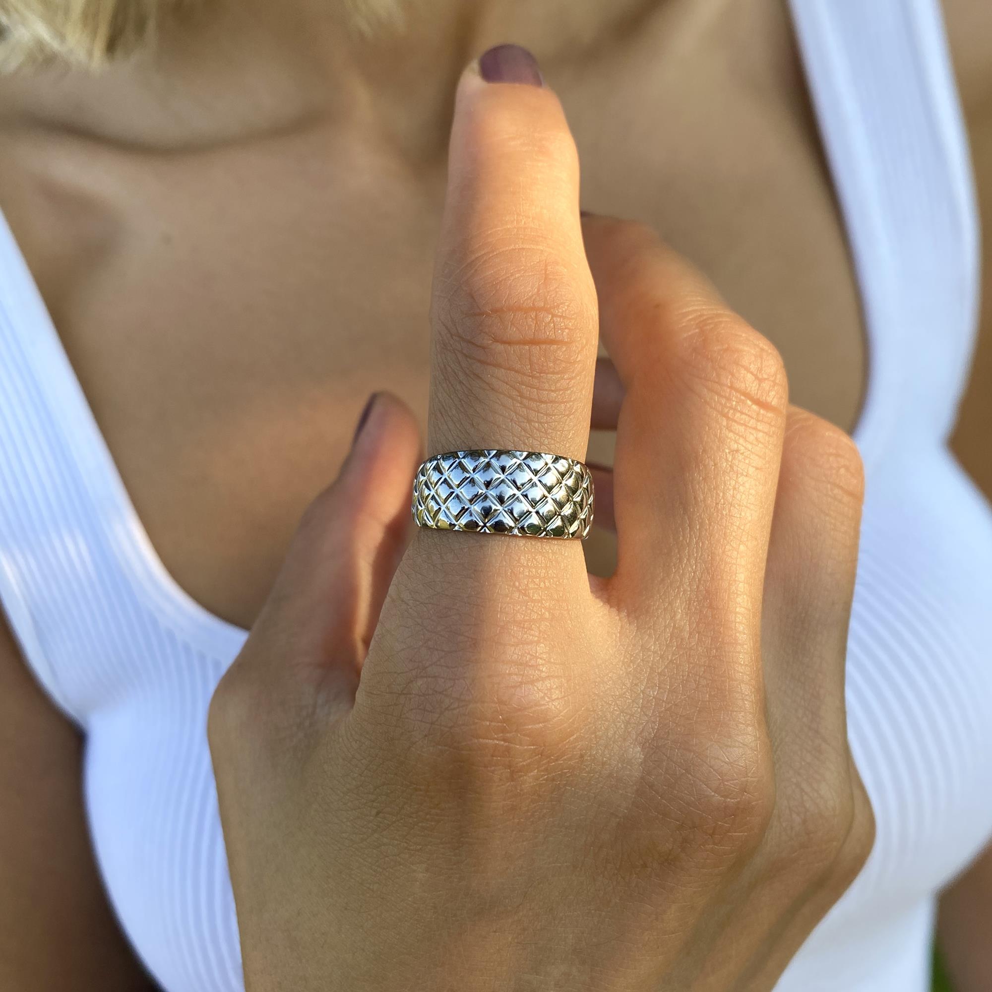 Çelik The Anna Yüzük