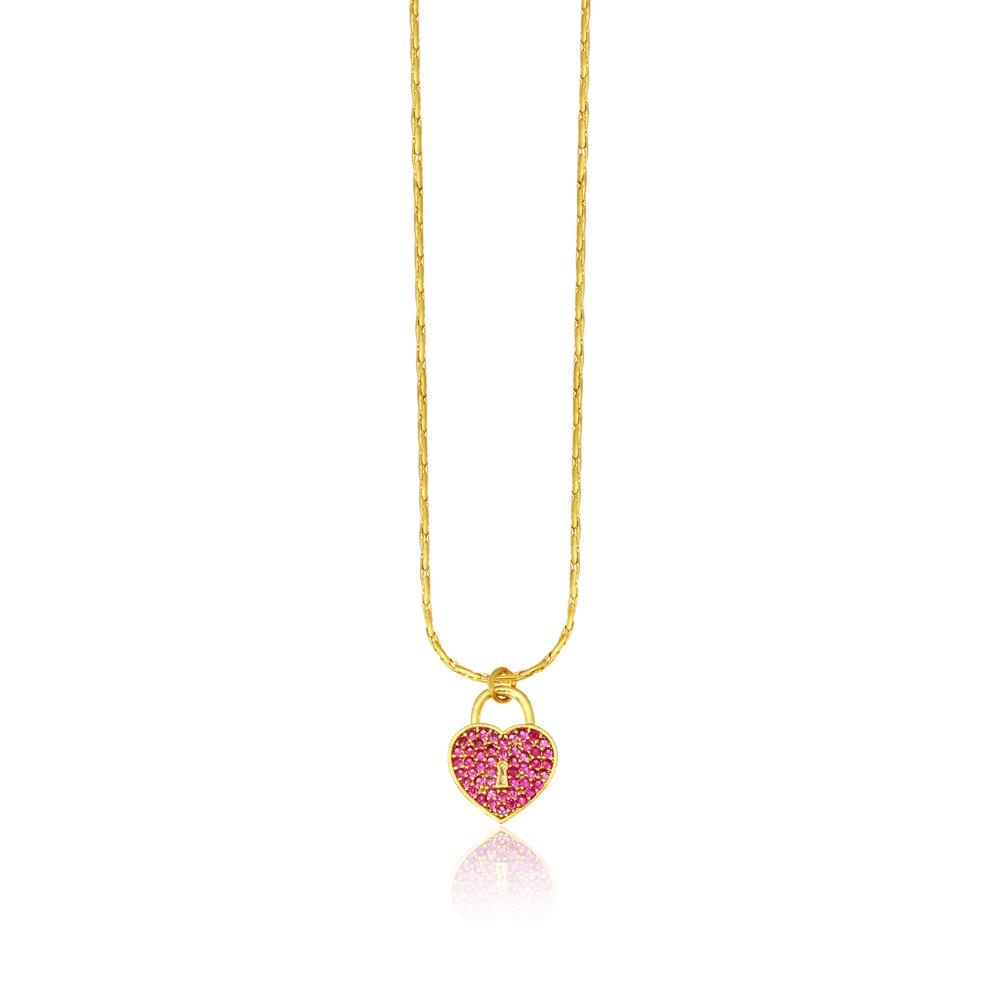 Locked Heart Kolye