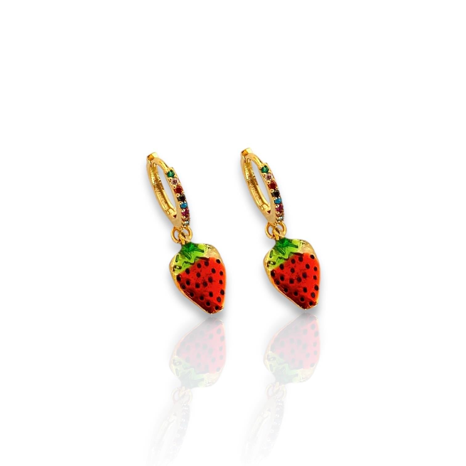 Strawberry Earring