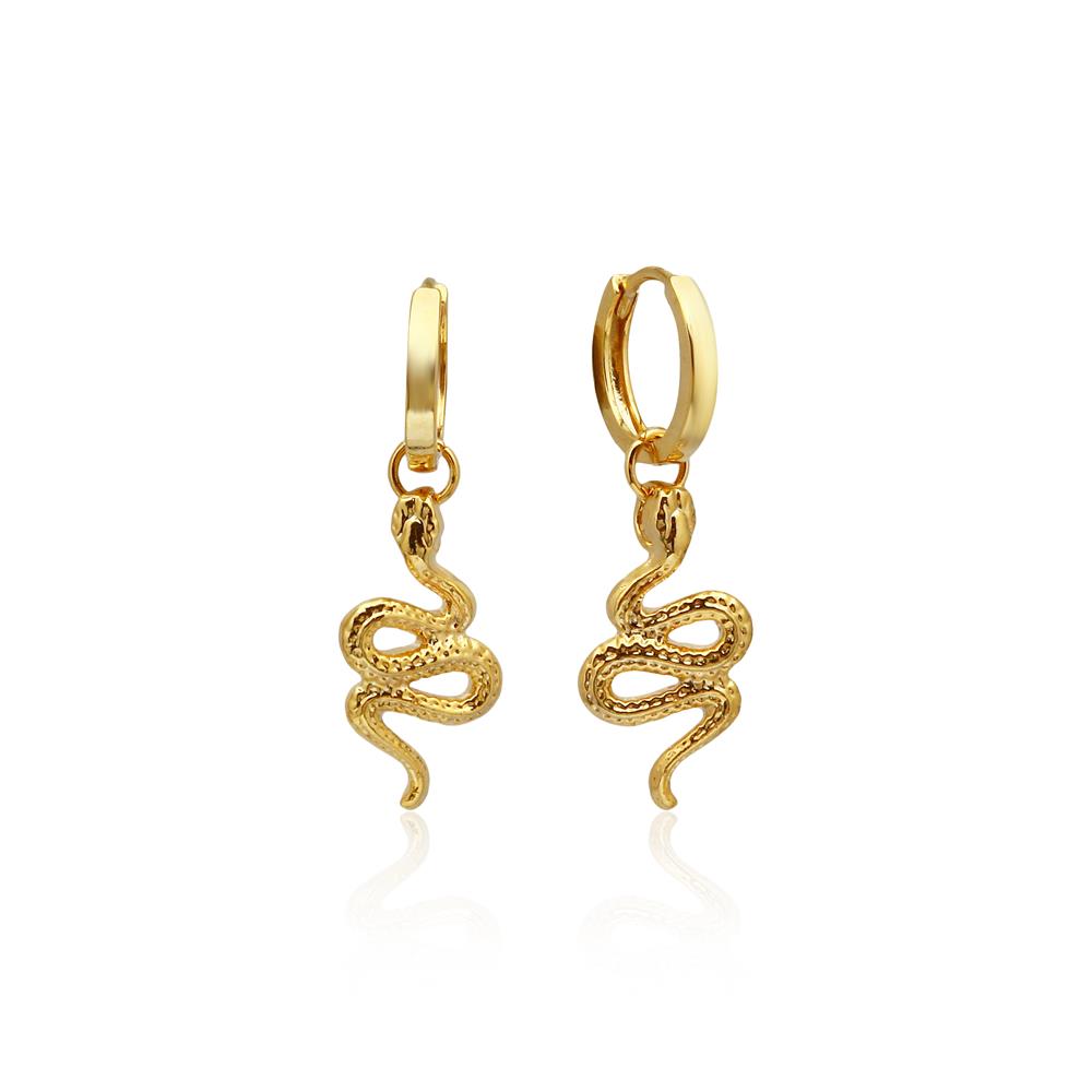 Minimal Serpenti Küpe