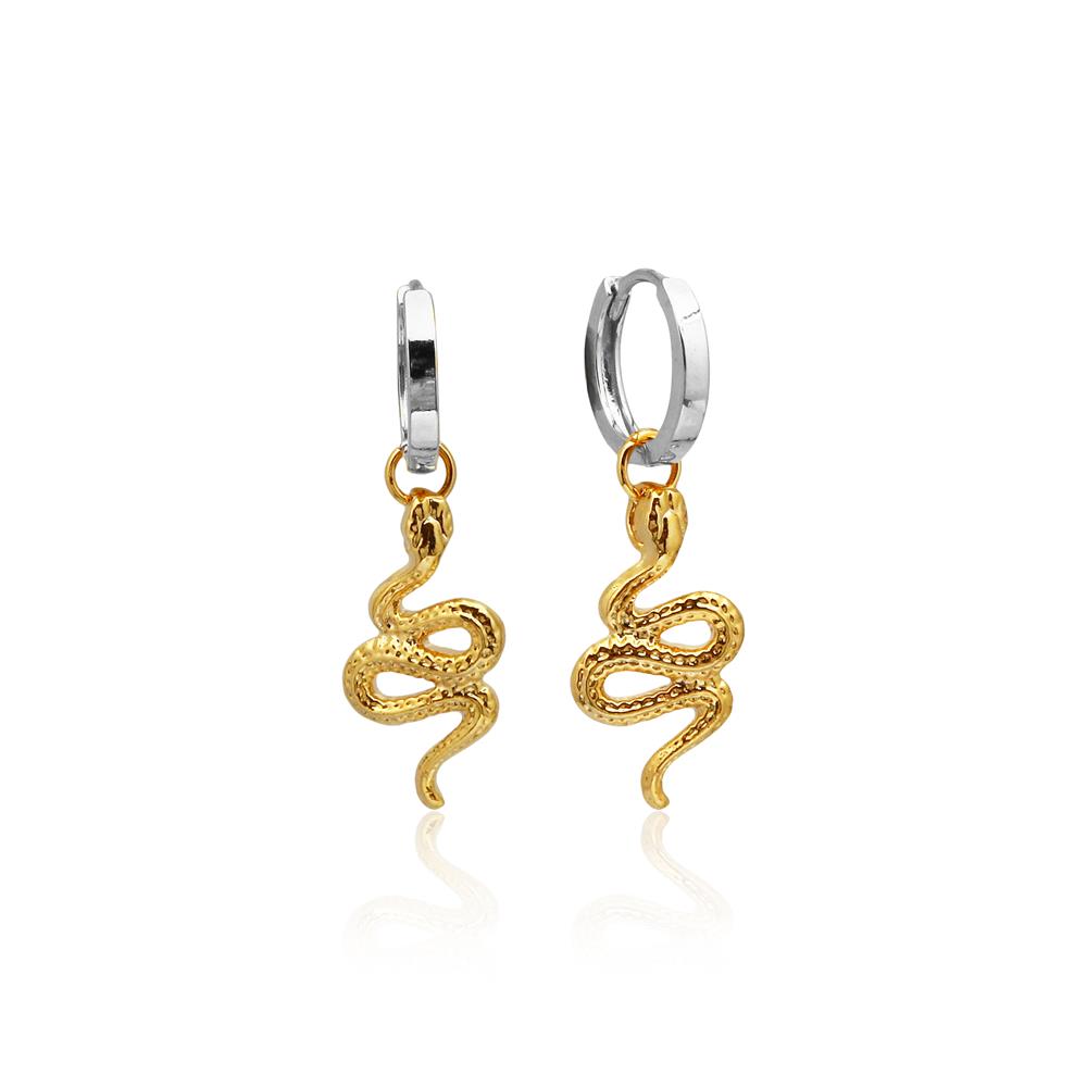 Minimal Serpenti Küpe