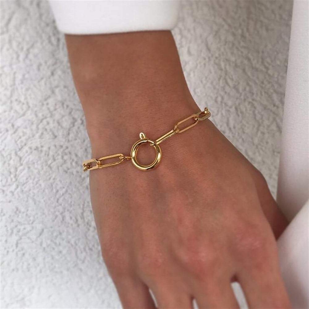 Paperclip Chain Basic Bileklik