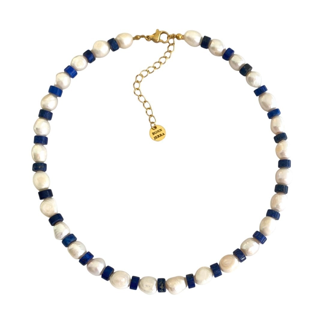 Pearly Blue Kolye