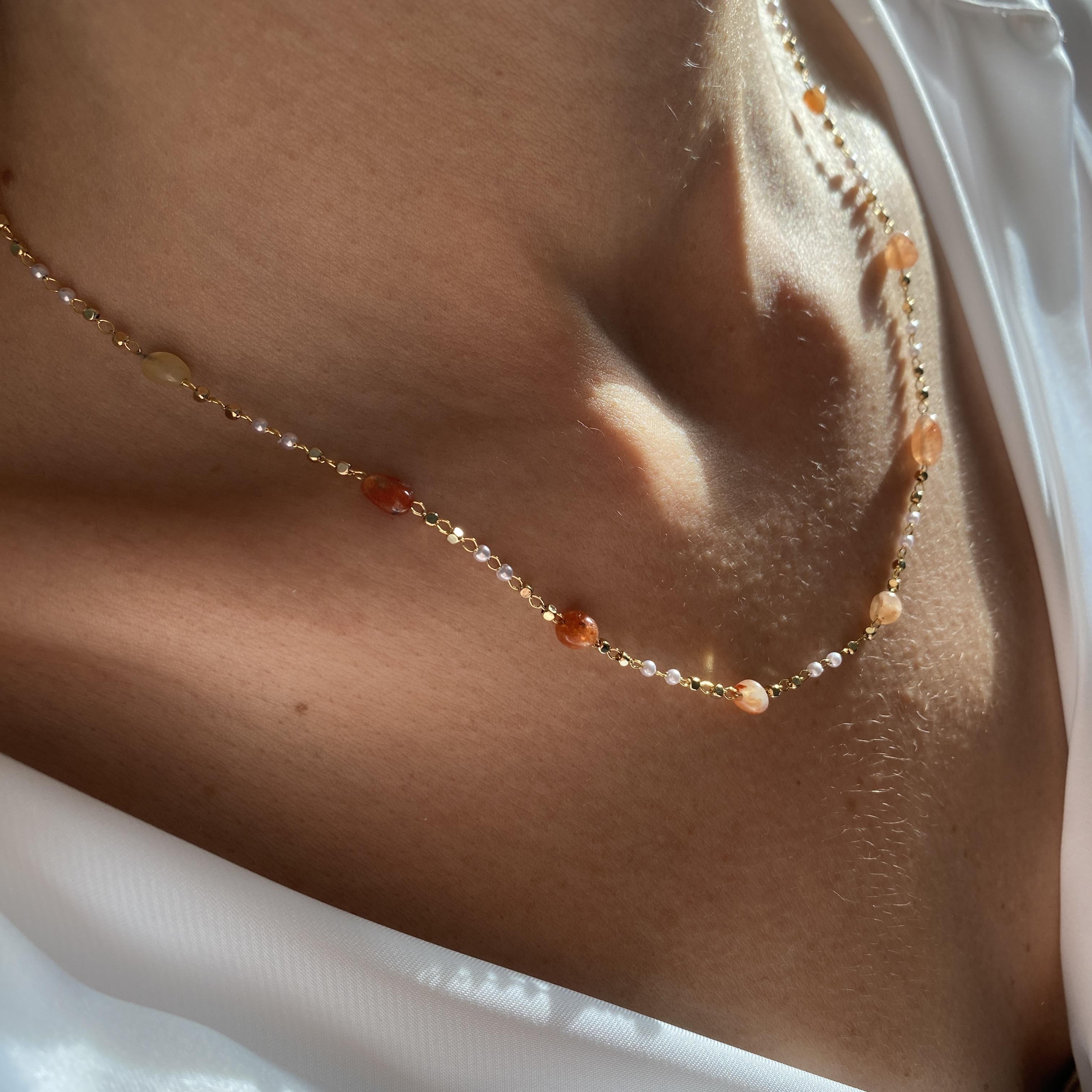 Quartzed Chain Kolye