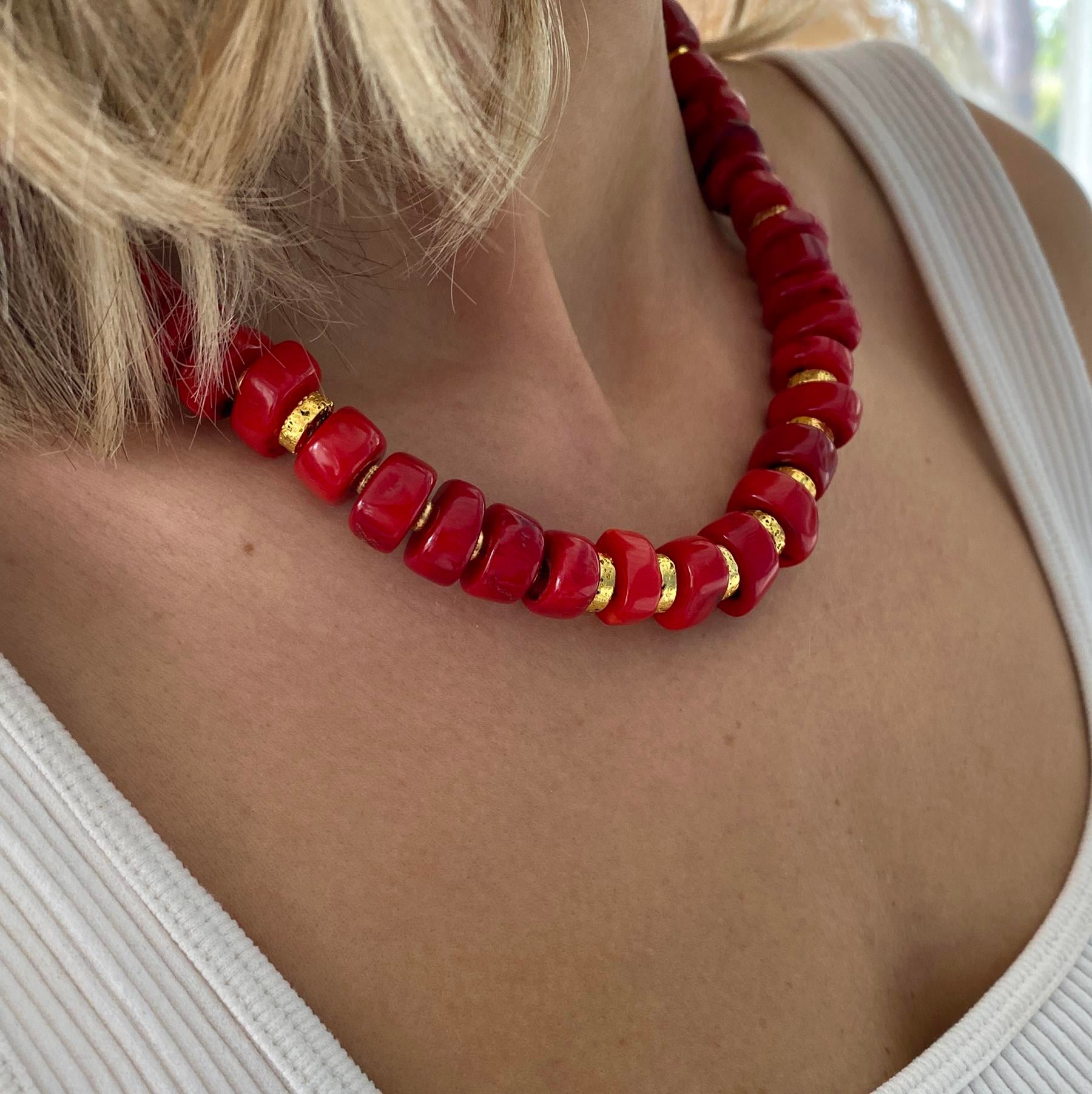 Red Coral Kolye