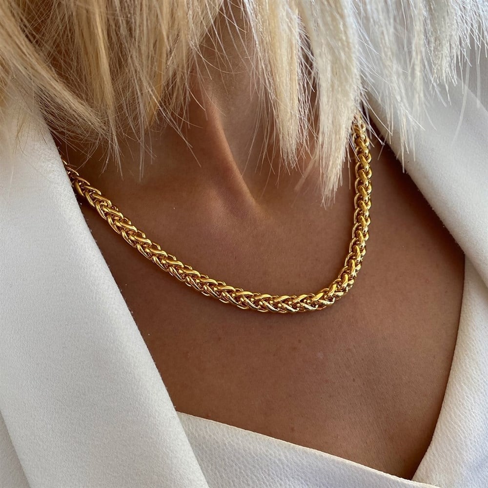 Tasarım Spiga Chain Kolye