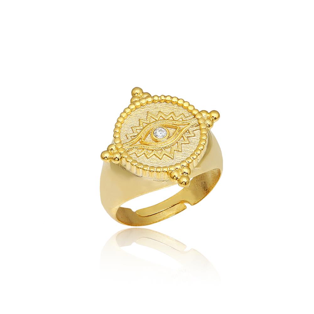 Zircon Eye Ring