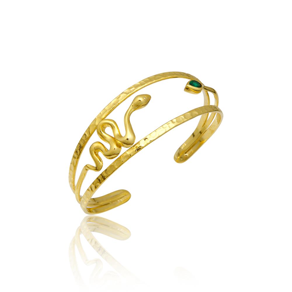 Zircon Snake Bracelet