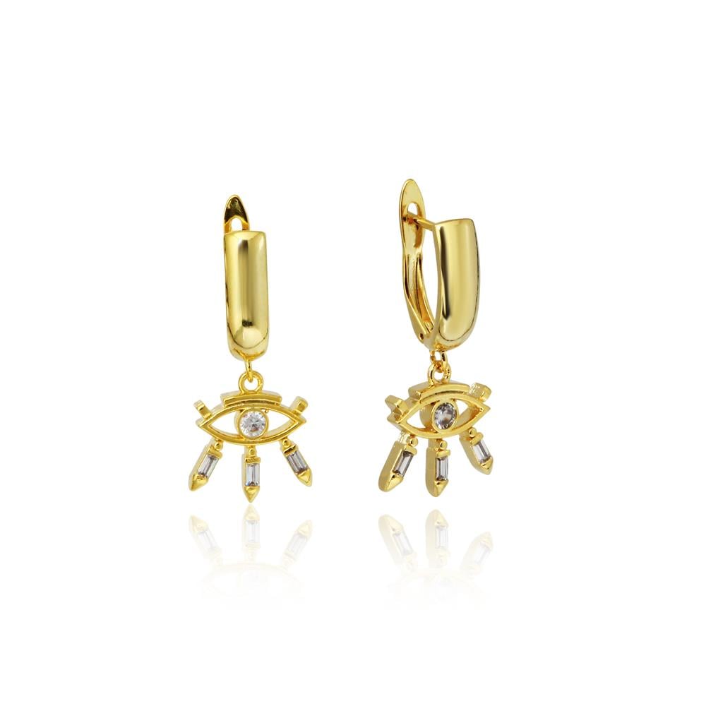 Zircon Eye Earring