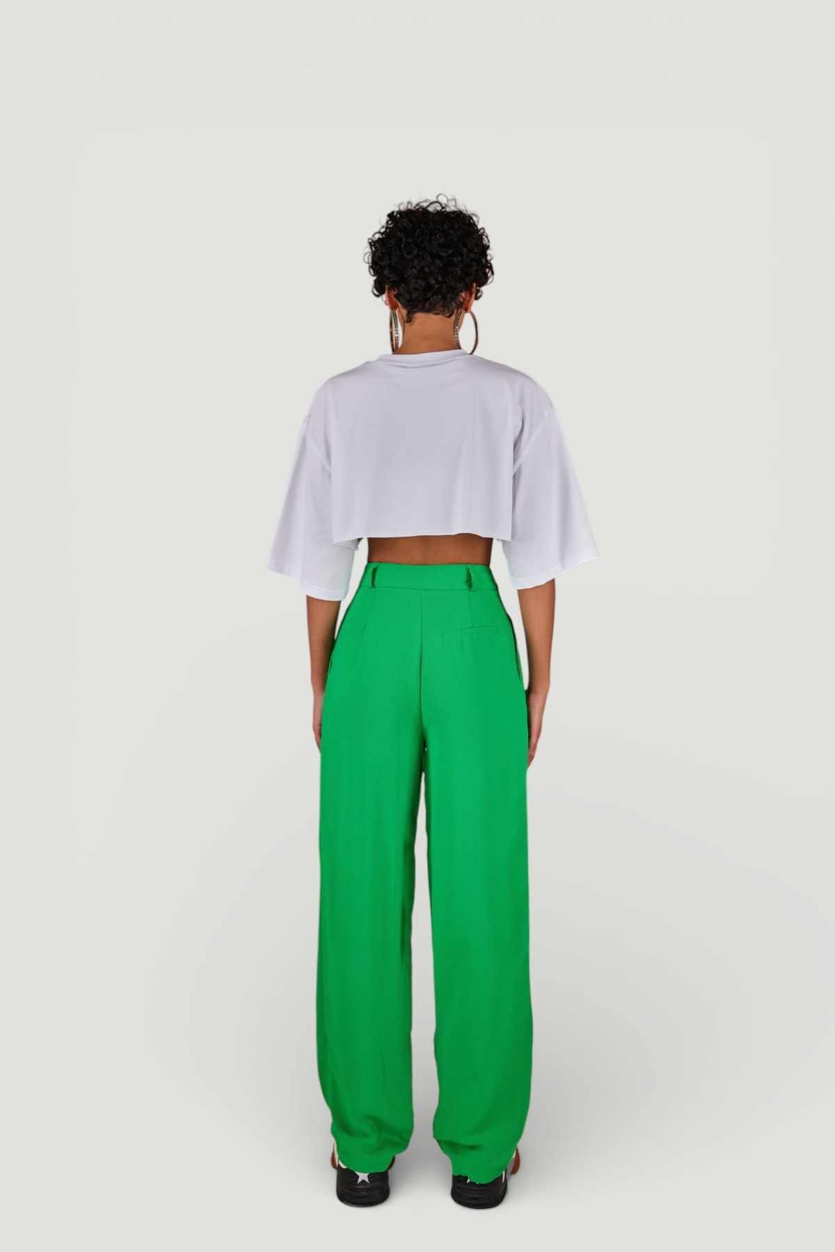 Palasia Pantolon Açık Yeşil