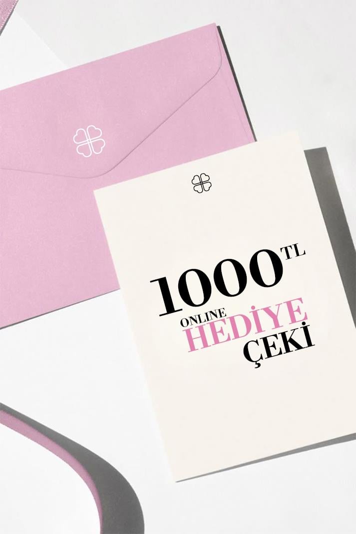 Online Hediye Çeki - 1000 TL Pembe
