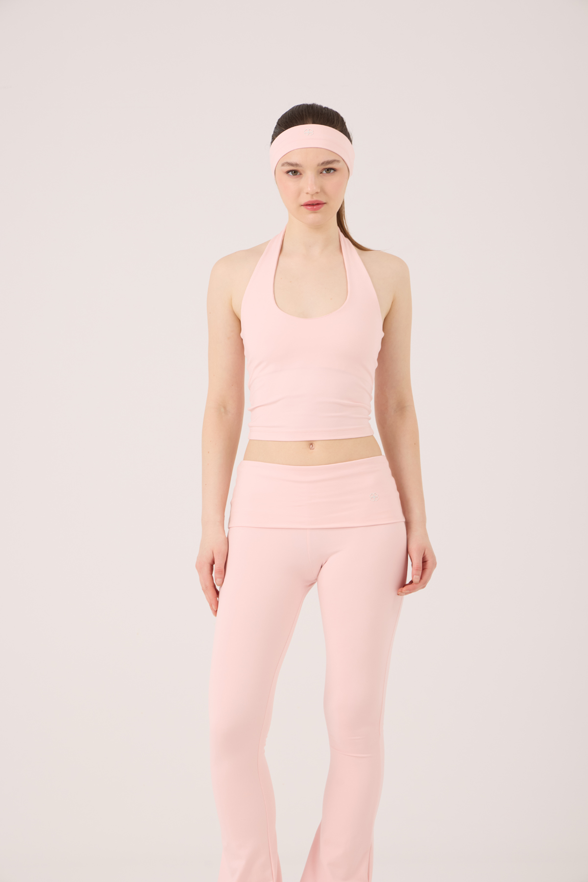 Ellen Halter Neck Bustier Pink