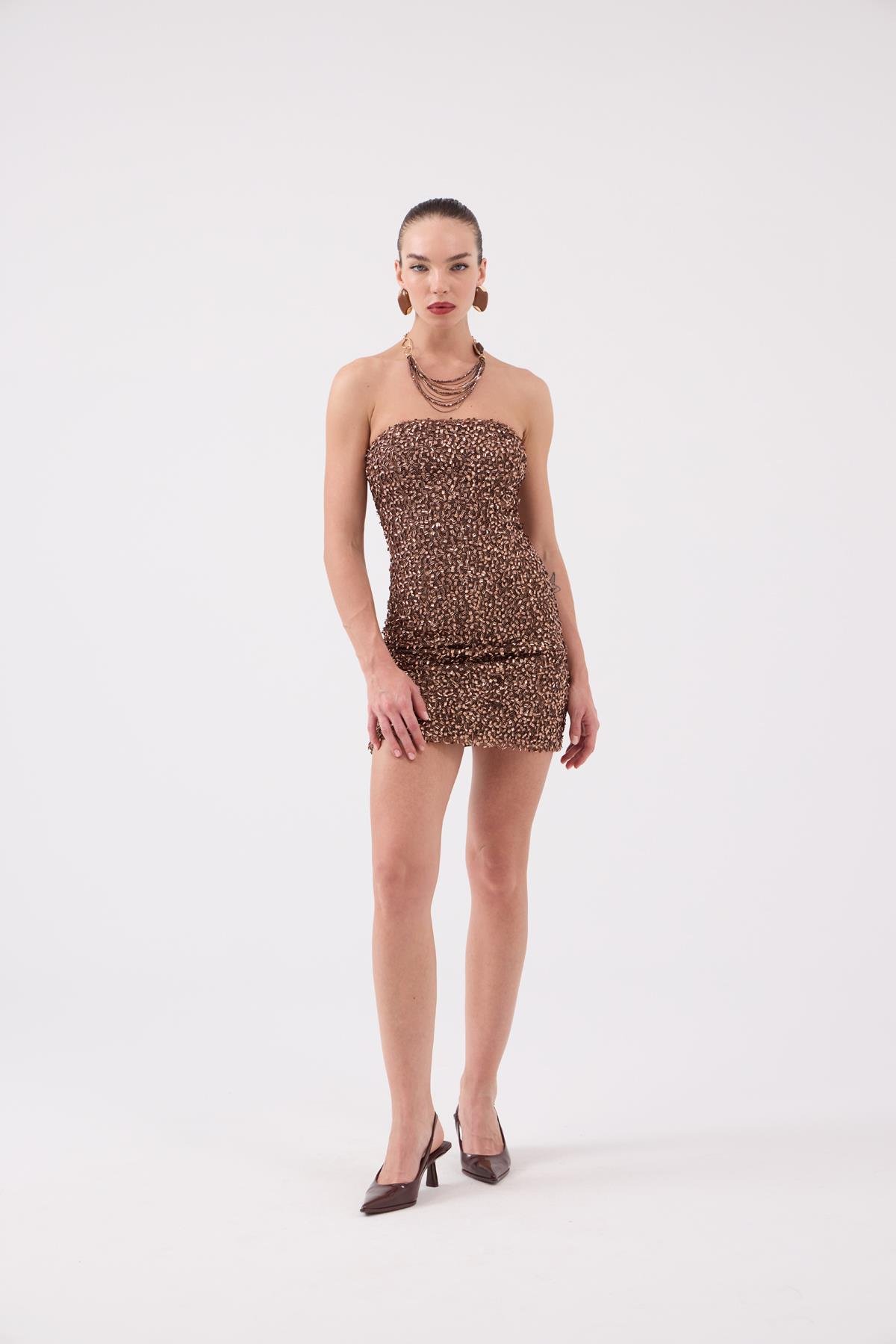 Genesis Dress Brown