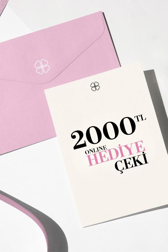 Online Hediye Çeki - 2000 TL Pembe