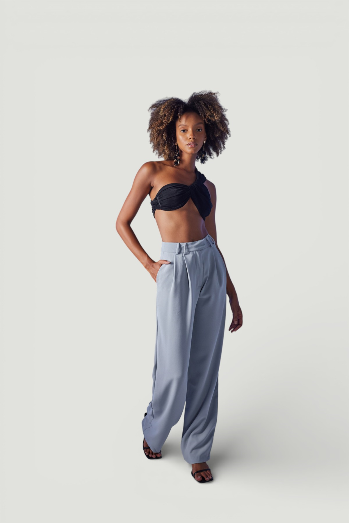 Palasia Trousers Grey