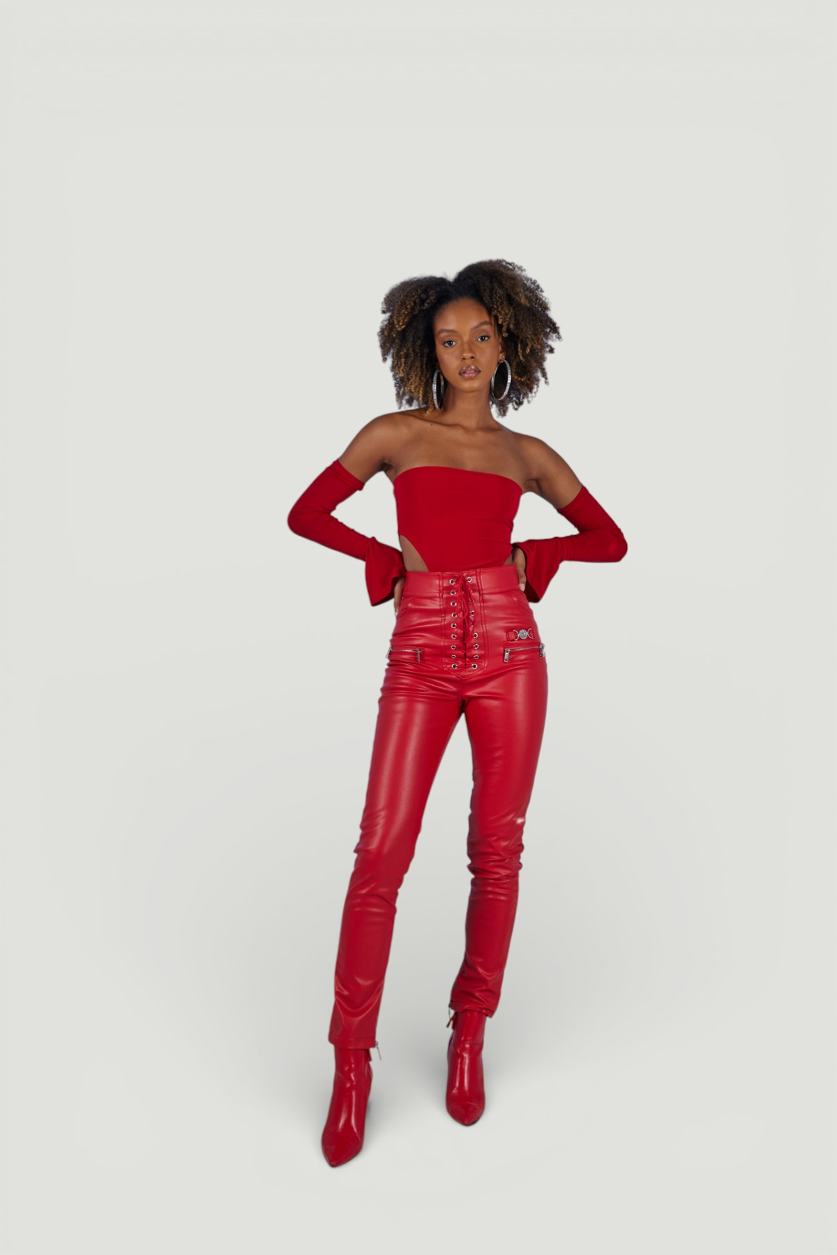 Rebel Trousers Red
