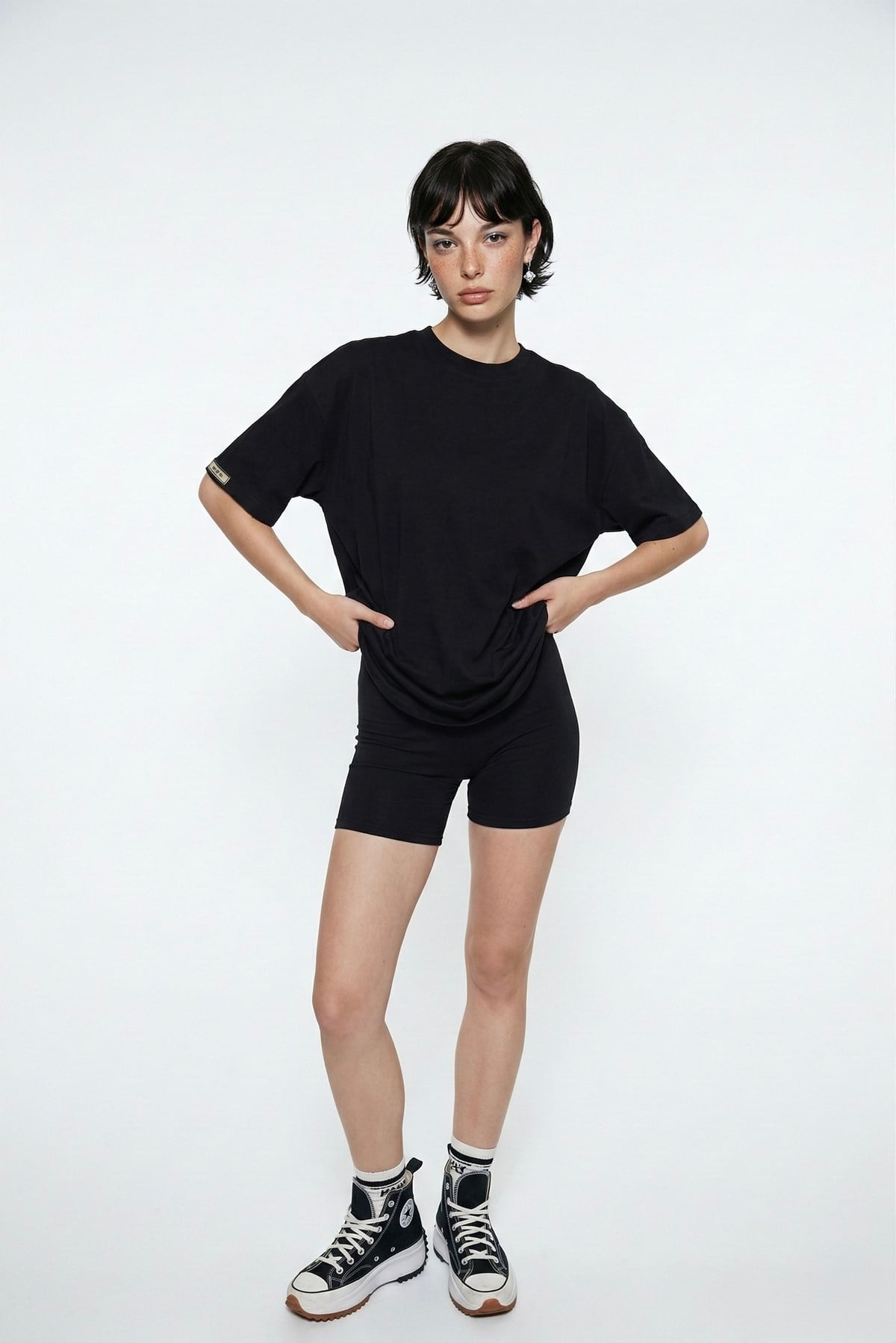 Lure Oversize T-Shirt Black