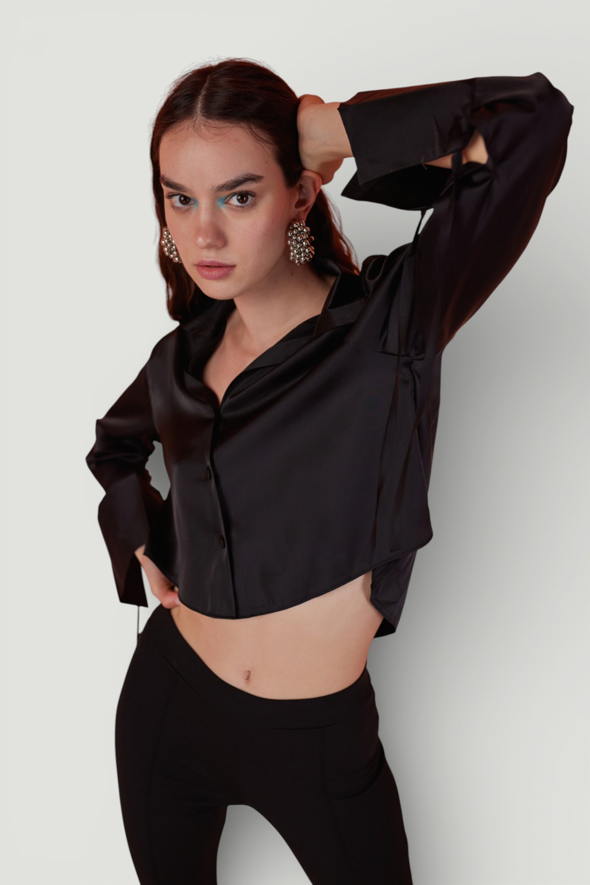 Silky Shirt Black