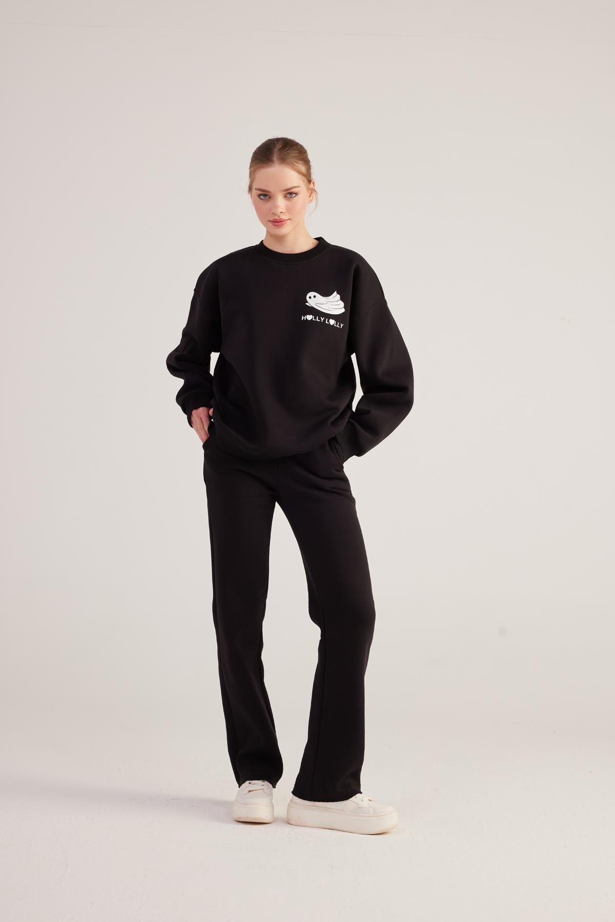 Ghosting Sweatshirt Black