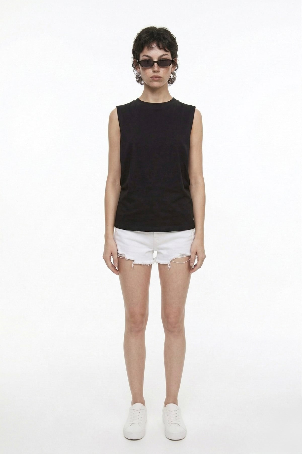 Army Oversize T-Shirt Black