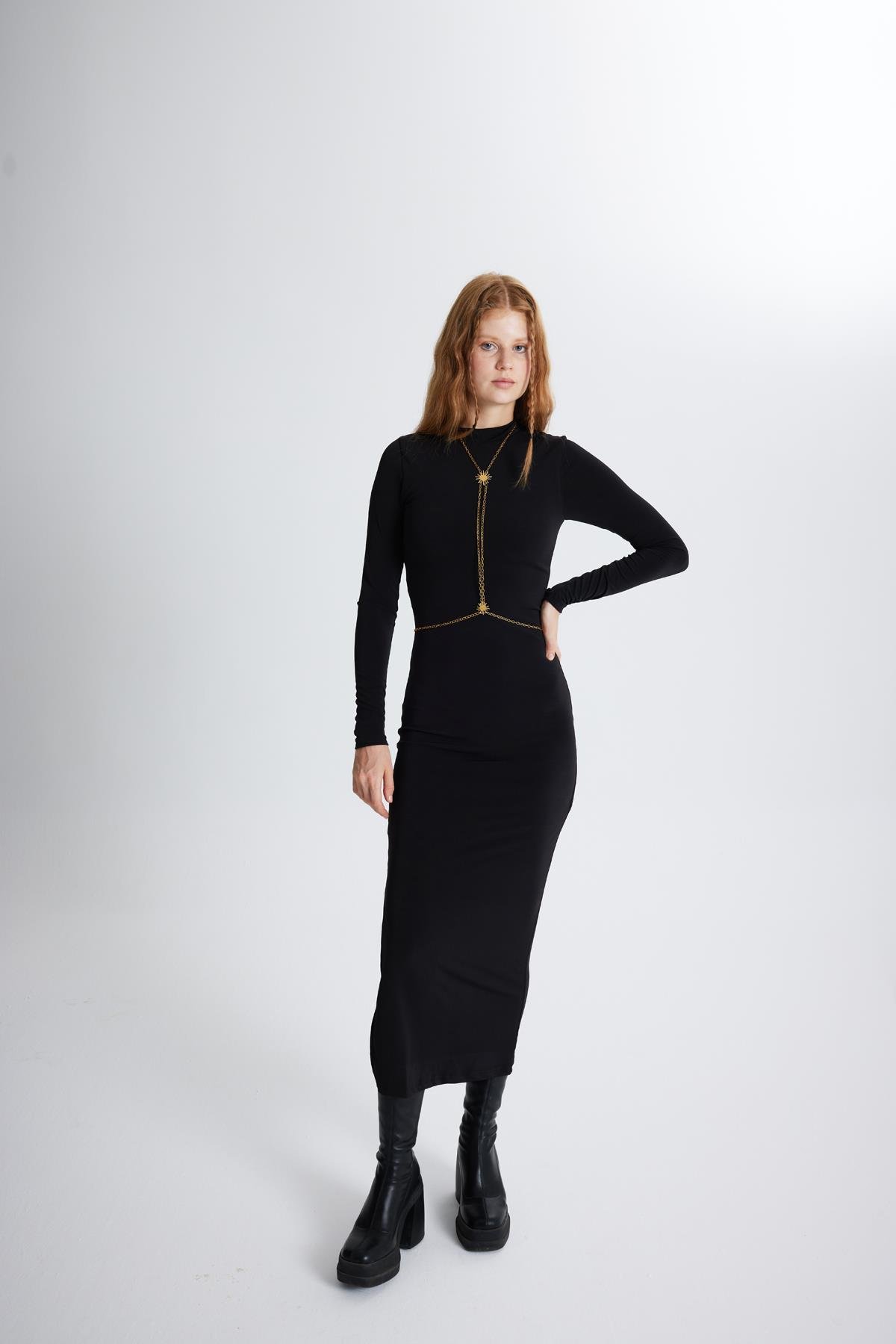 Barren Dress Black