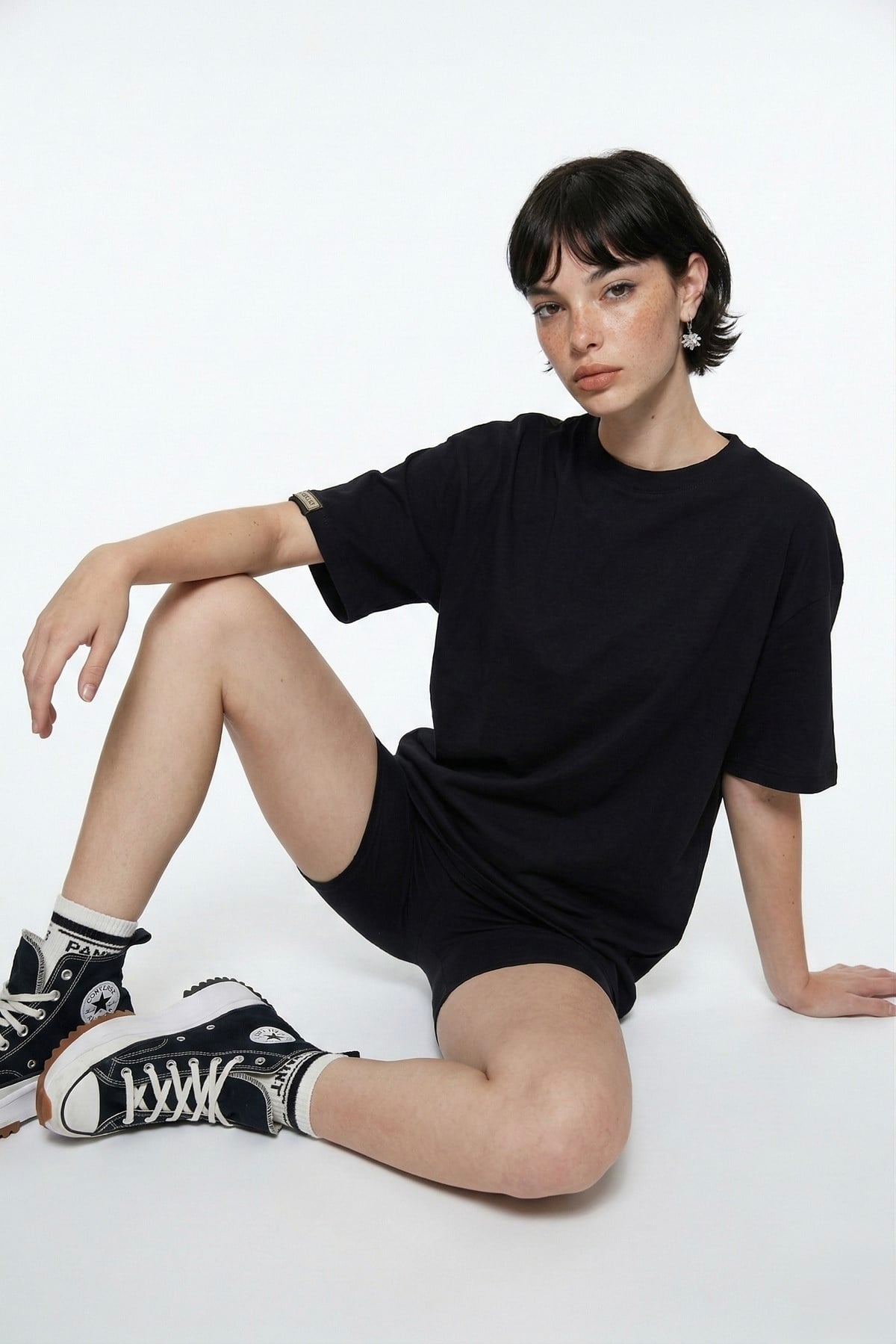 Lure Oversize T-Shirt Black