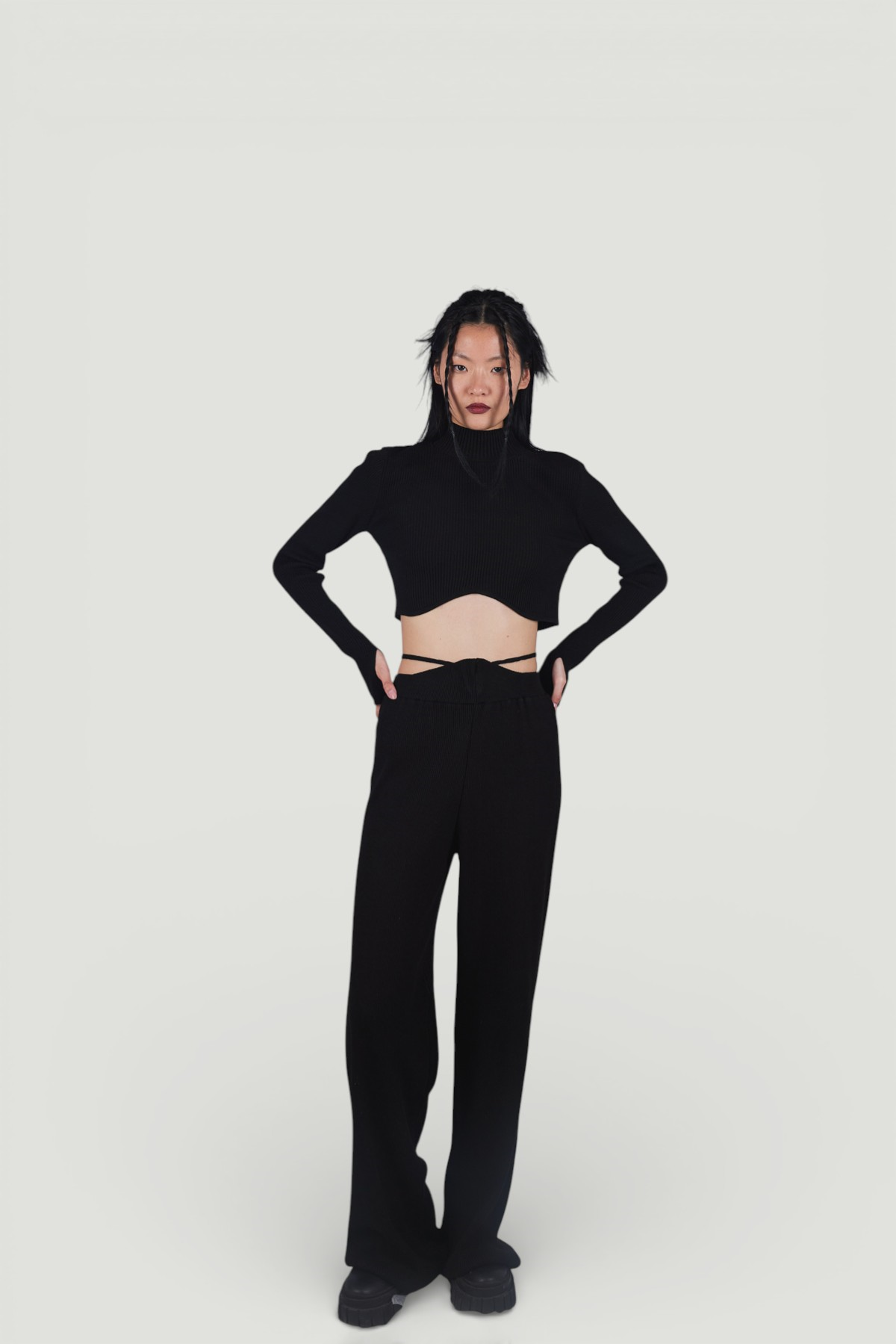 Feels Trousers Black