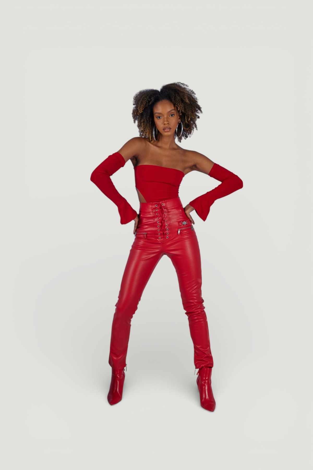 Rebel Trousers Red