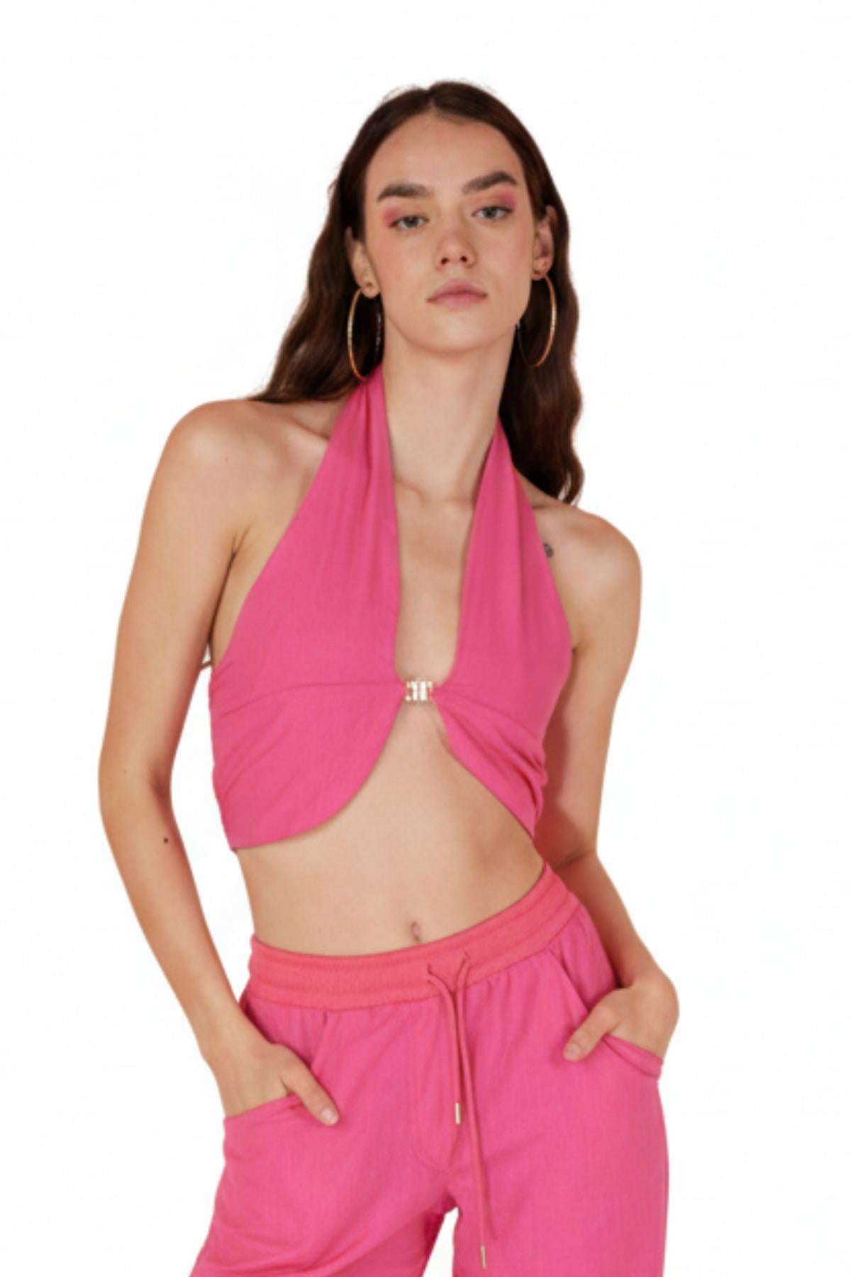 Rise Accessory Blouse Pink