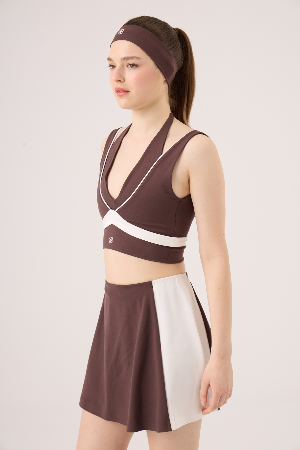 V Yaka Stella Büstiyer Kahve