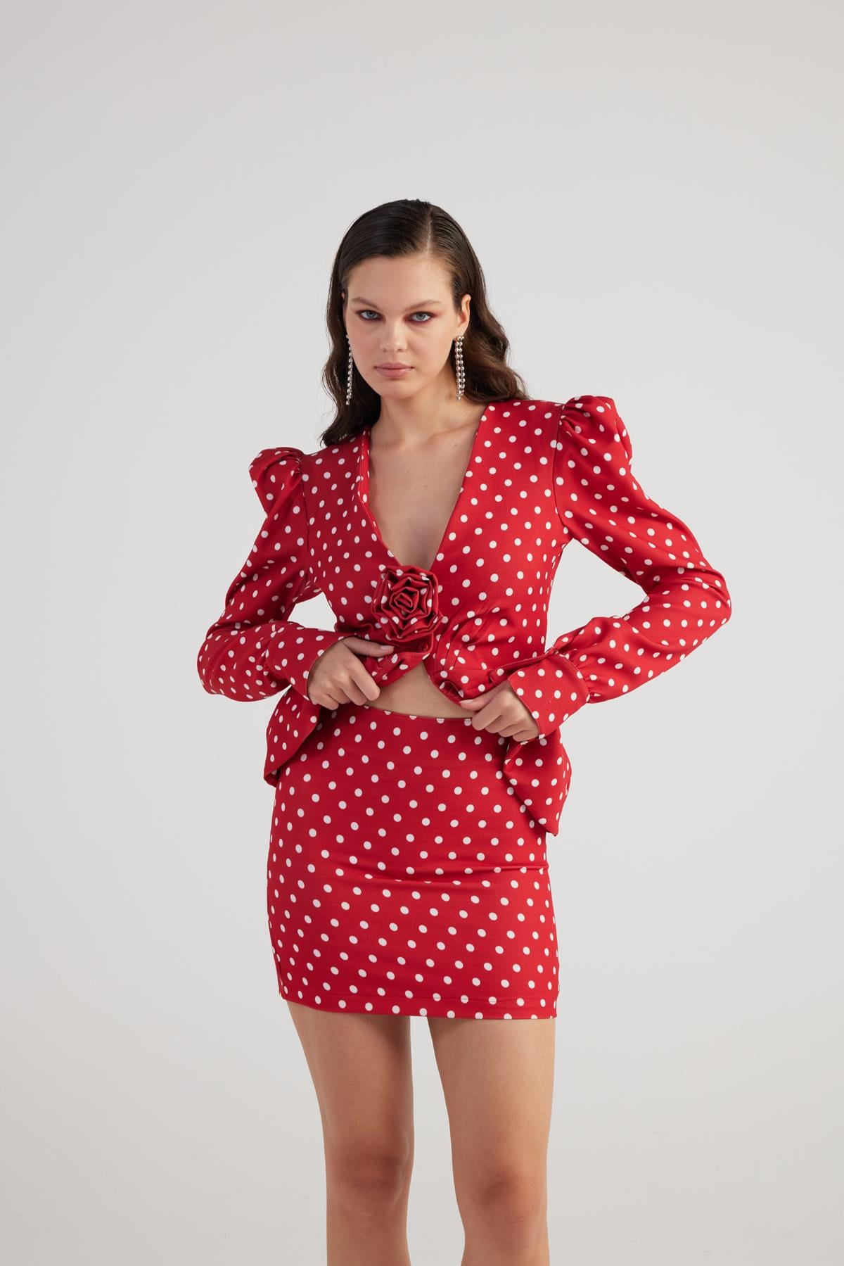 Wilma Skirt Red