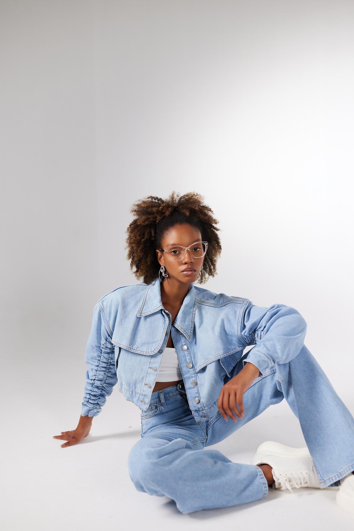 Aero Jean Trousers Blue