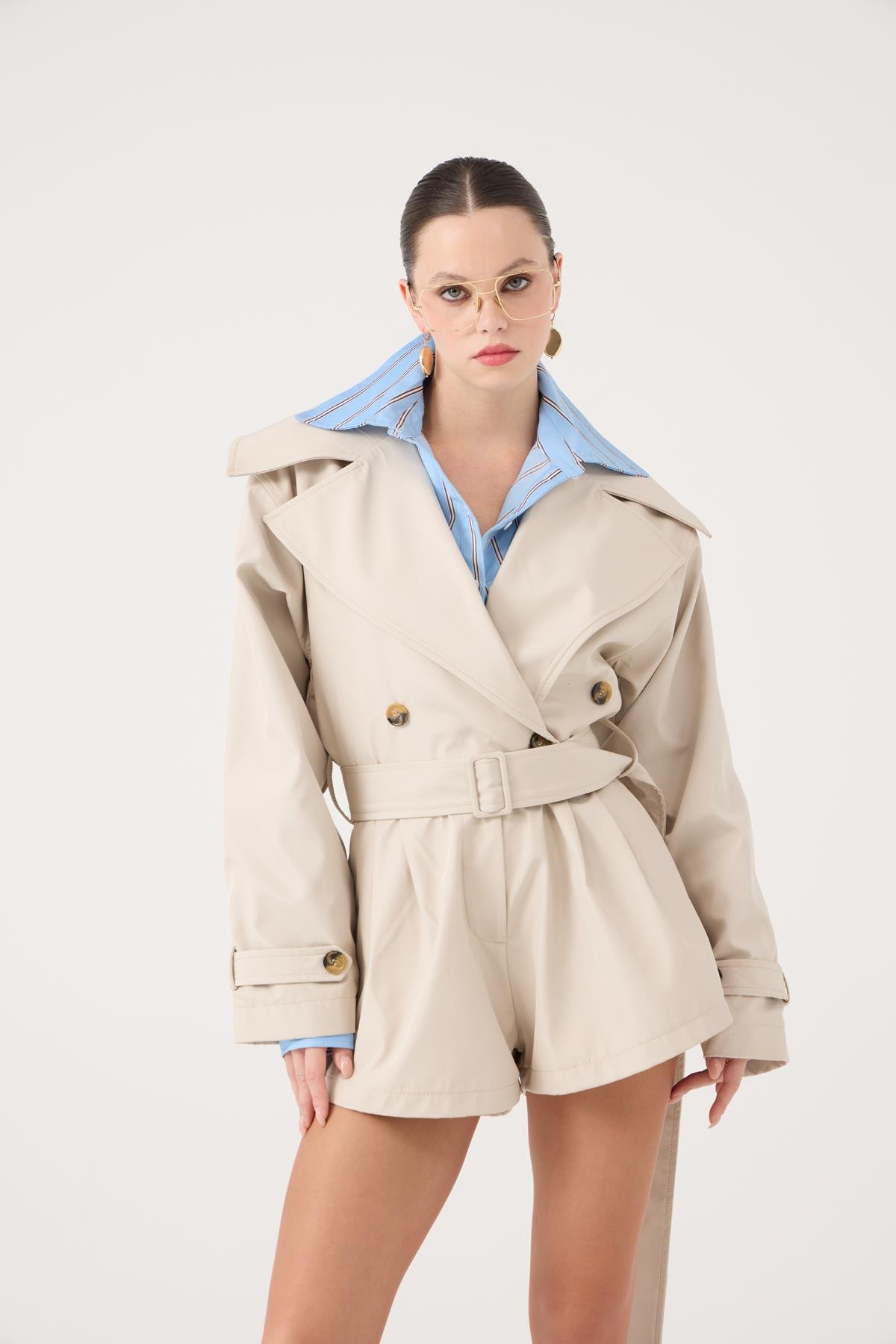 Regan Jumpsuit Beige