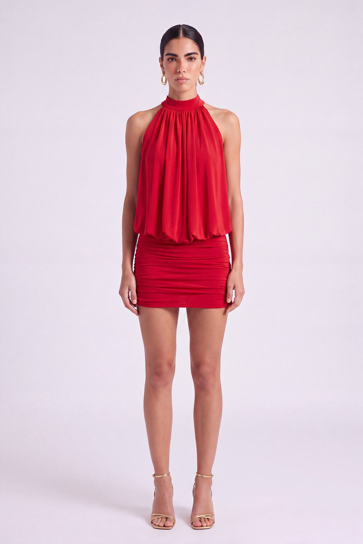 Natalia Dress Red
