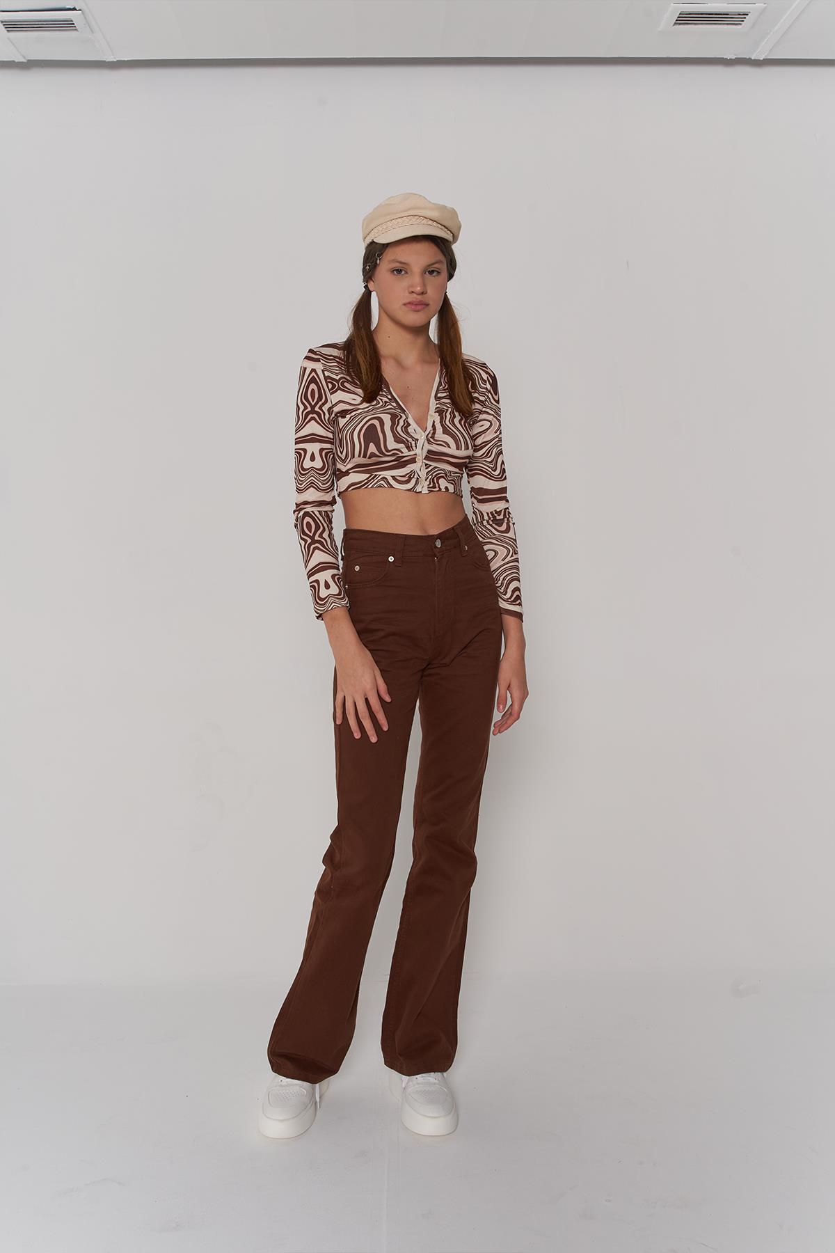 Lufo Blouse Brown