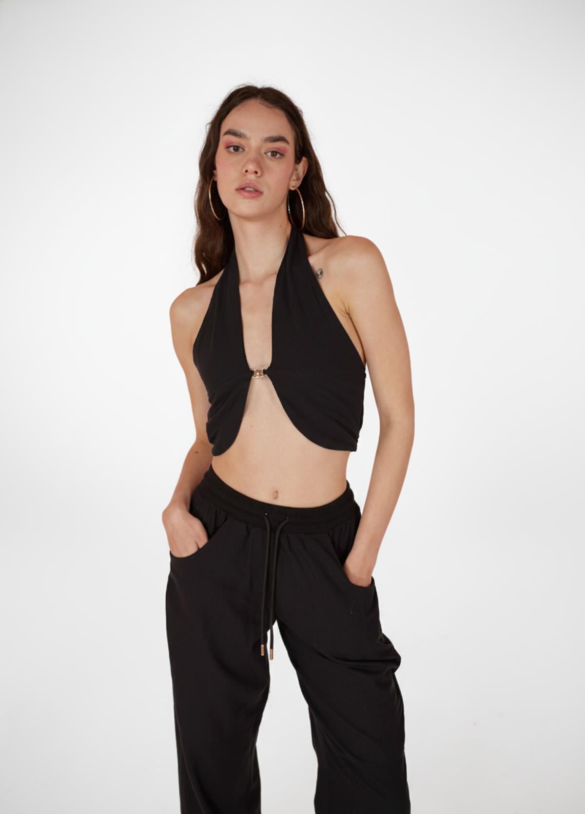 Rise Accessory Blouse Black