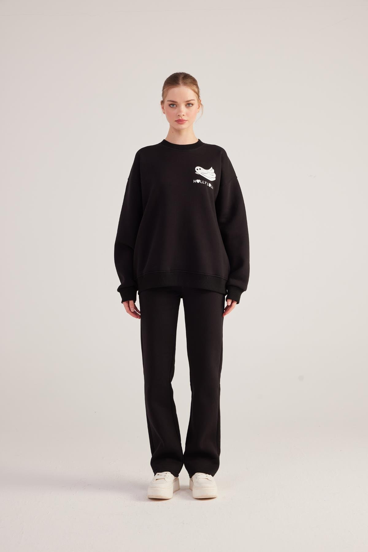 Ghosting Sweatshirt Black