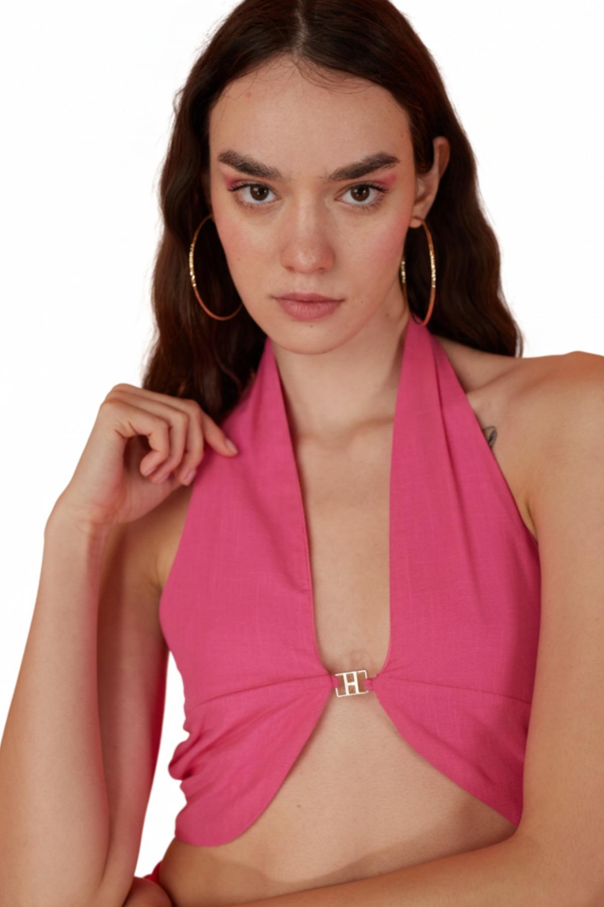 Rise Accessory Blouse Pink