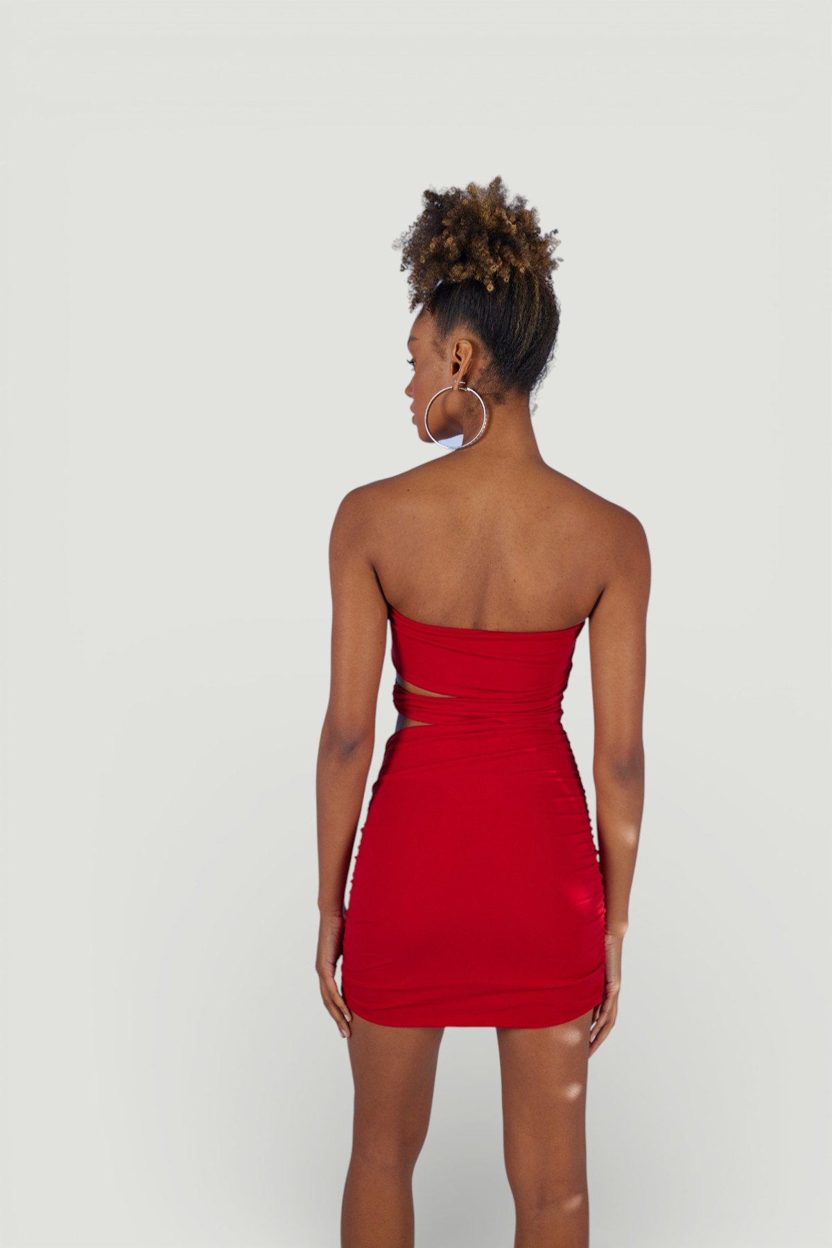 Buble Dress Red