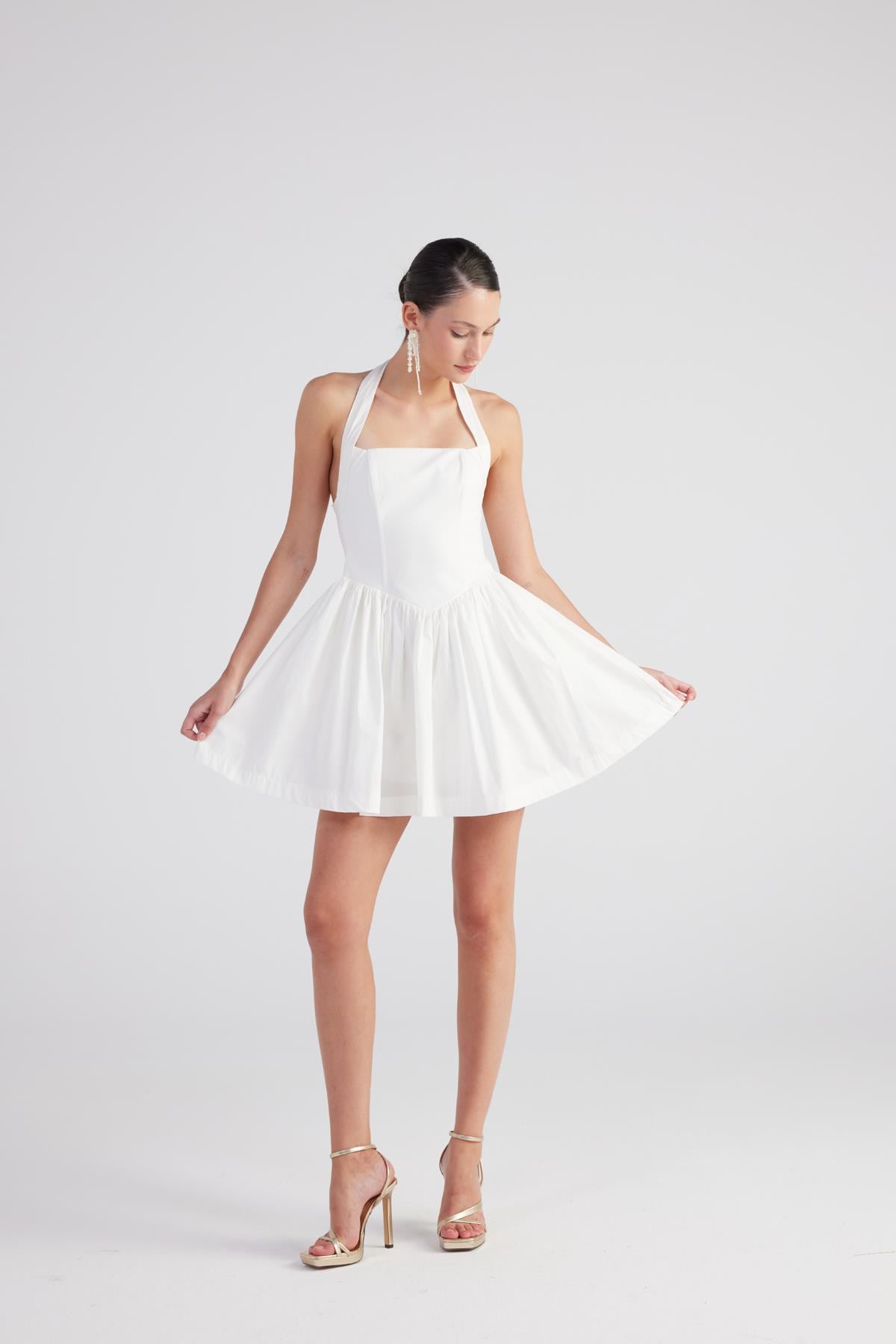 Teresa Dress White