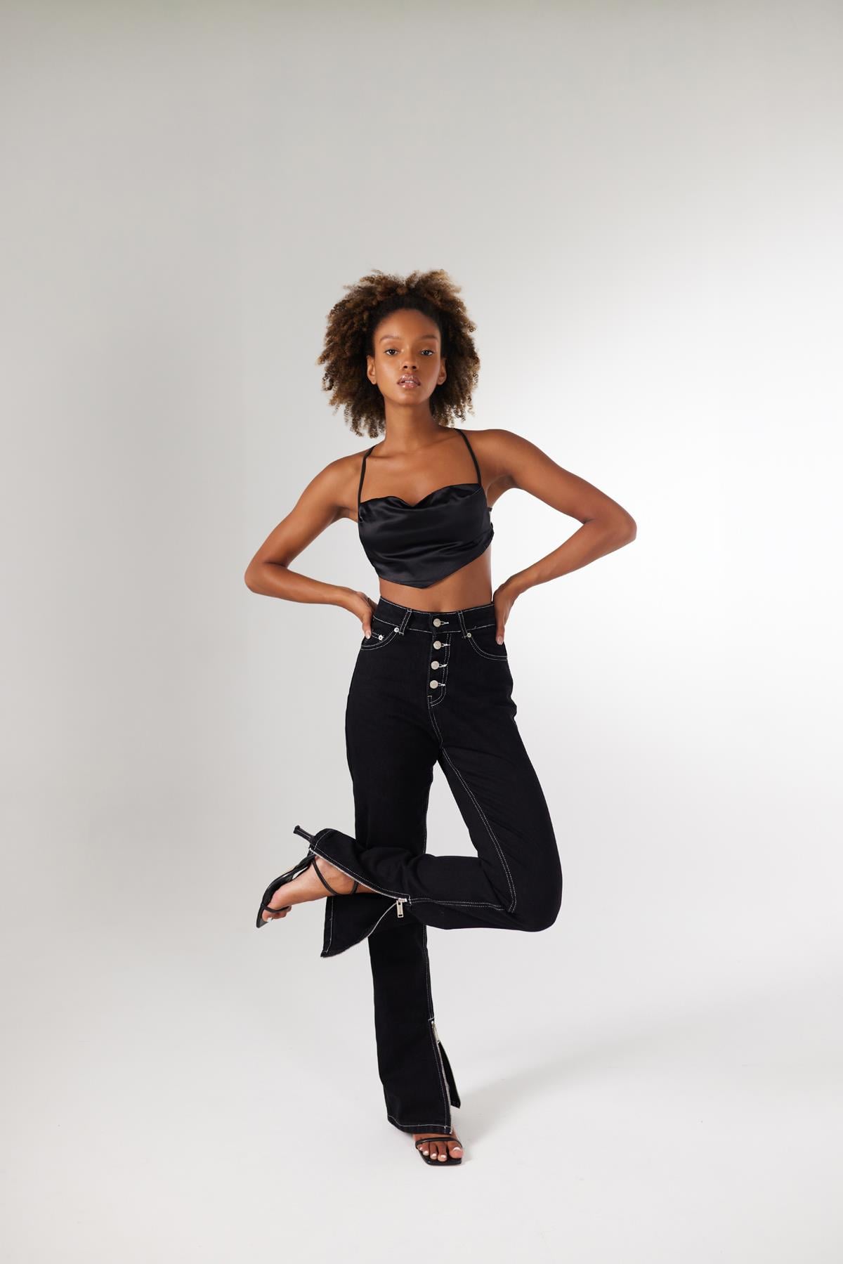 Toll Jean Trousers Black