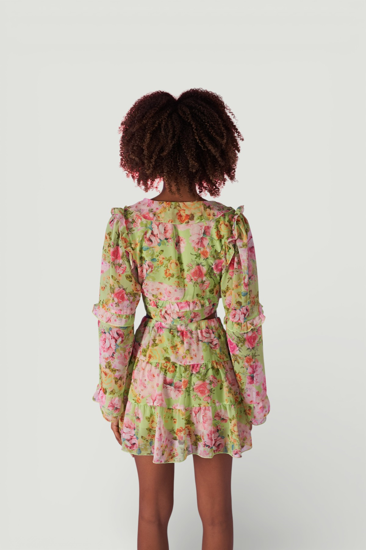 Flora Skirt Green