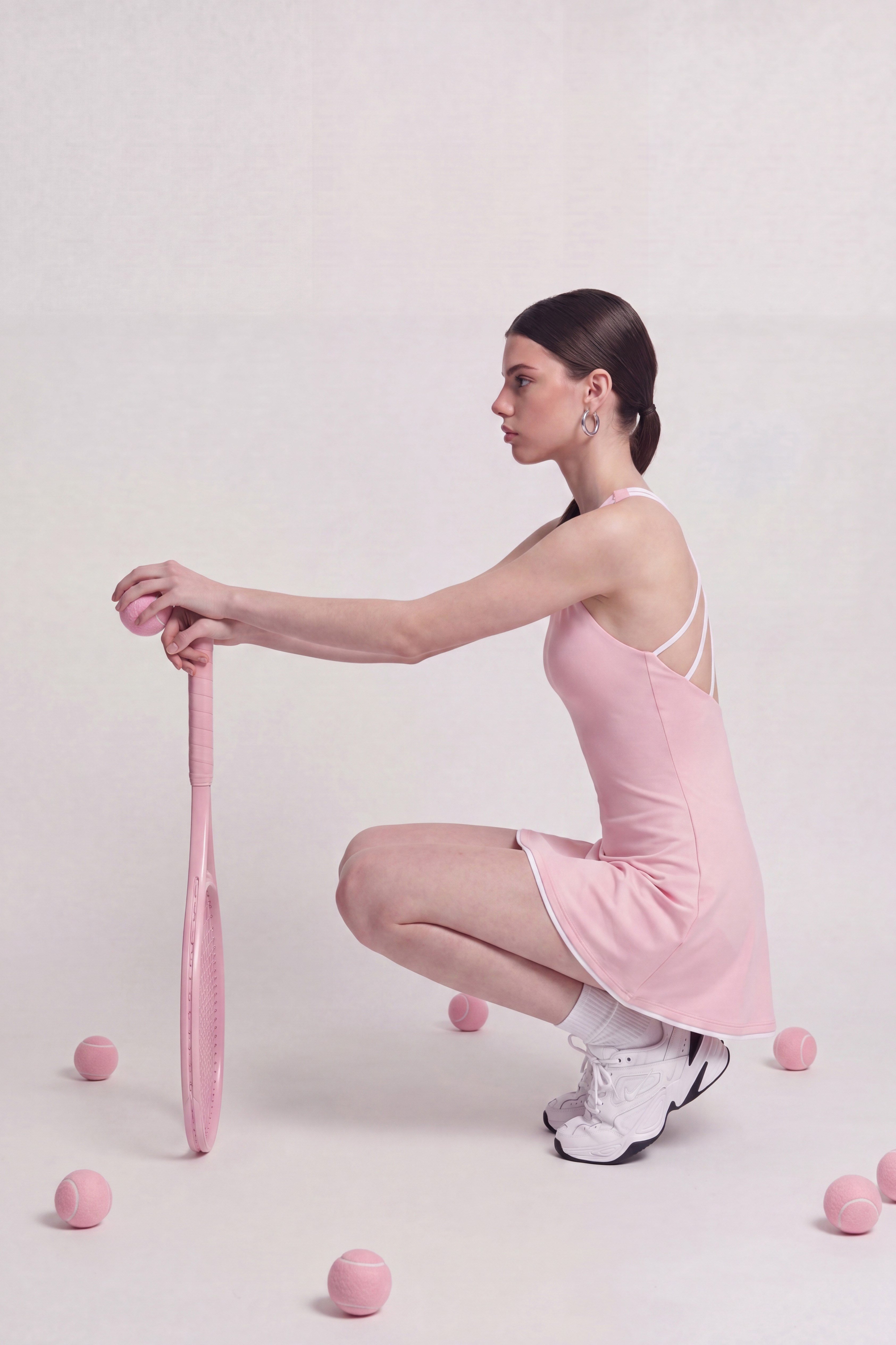 Mariya Elbise Pembe