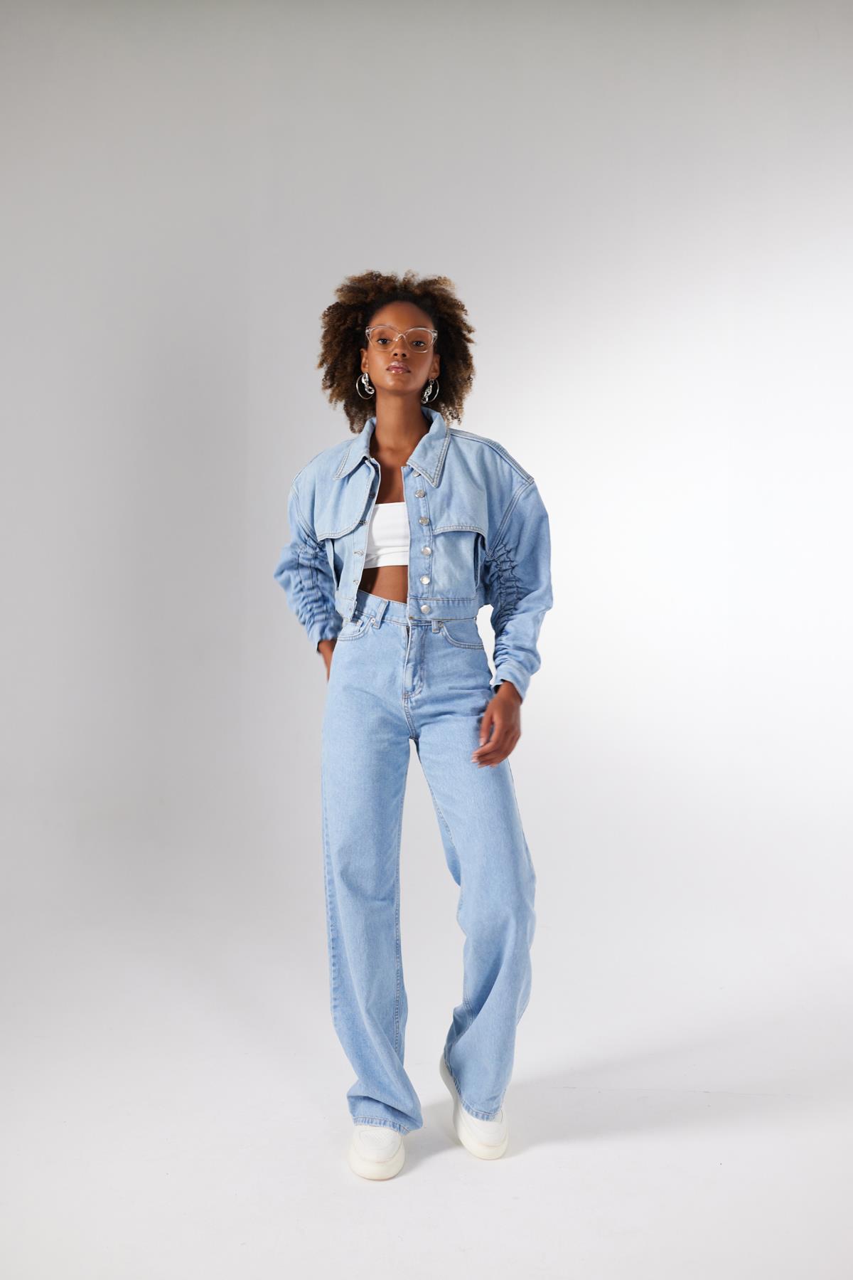 Aero Jean Trousers Blue